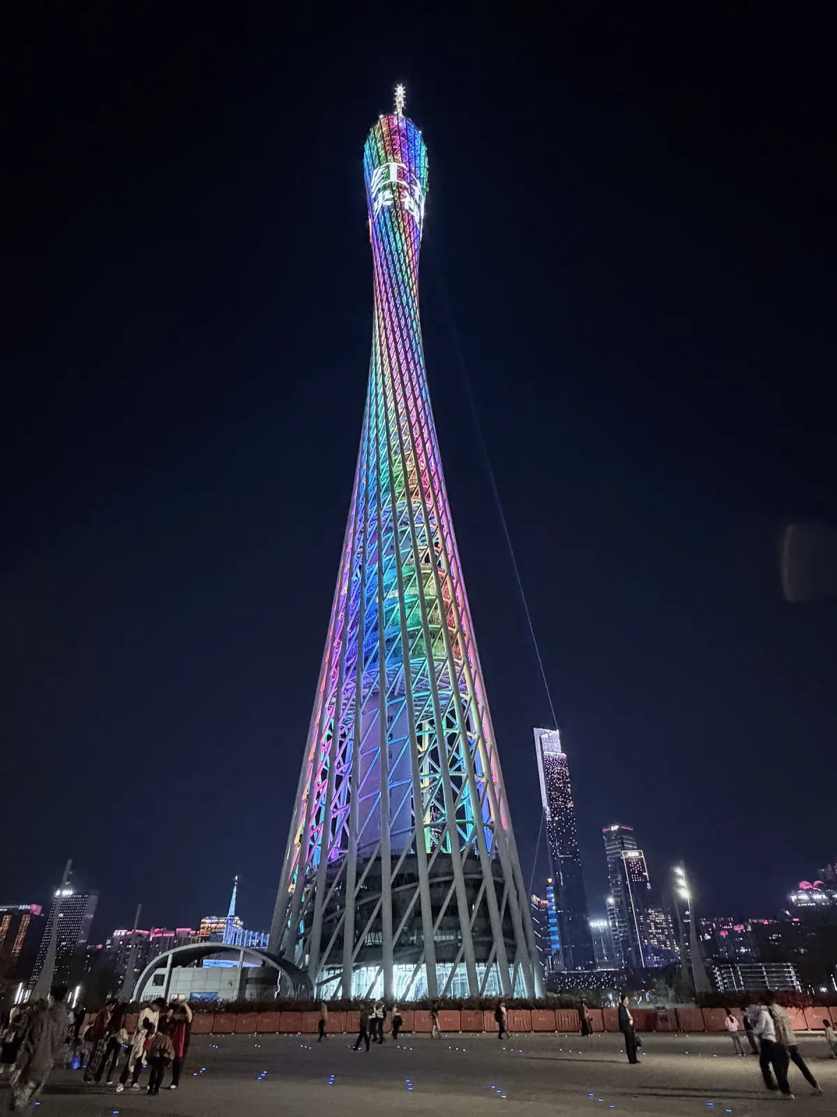 广州塔夜景